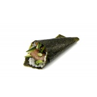 Spicy bief Temaki 1 stuks (Halal)*